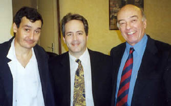Dr. Christophé Acar and Dr. Carlos Duran - Photo taken during my visit to Paris in 1999