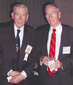 Dr. Jonathan Rhoads (left) and Dr. Clyde Barker