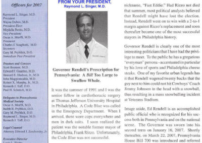 Rendell's Rx for PA - Part 1