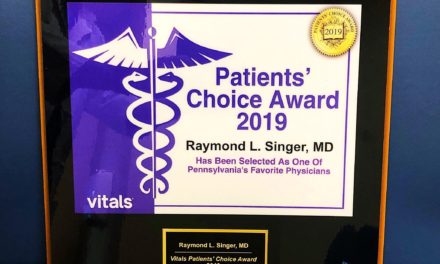 Patient’s Choice Award from Vitals.com