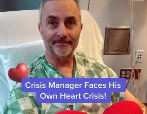 Crisis Manager Suddenly Faced with a Crisis of His Own