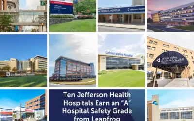 10 Jefferson Hospitals Earn an “A” Safety Grade