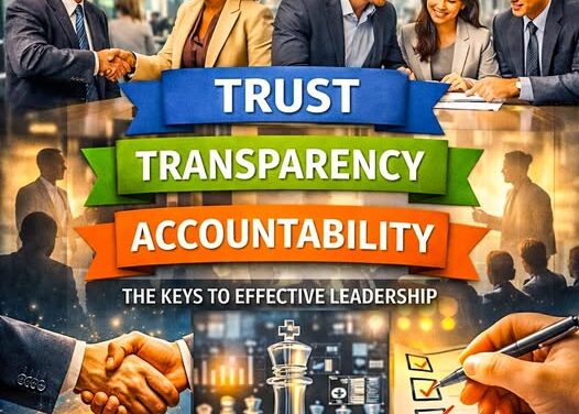 Trust, Transparency, Accountability