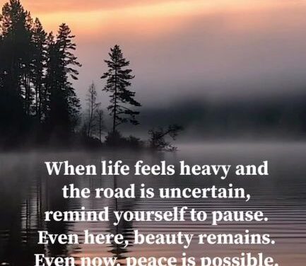 Life Doesn’t Always Slow Down