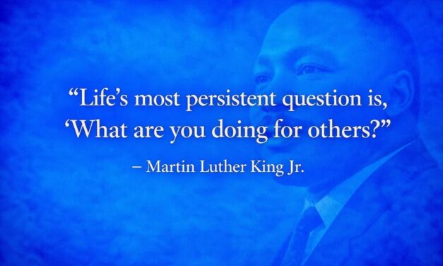 What Are You Doing for Others?