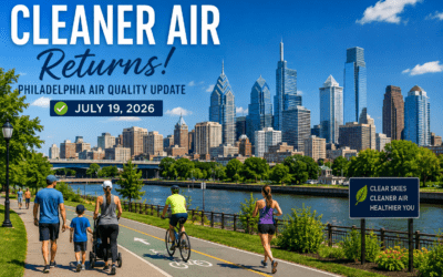 Cleaner Air Returns to the Philadelphia Region