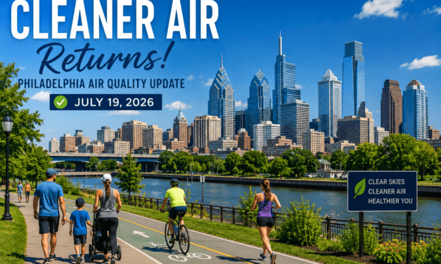 Cleaner Air Returns to the Philadelphia Region
