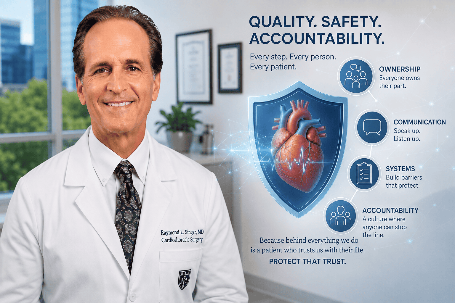 Quality and Patient Safety Must Always Come First