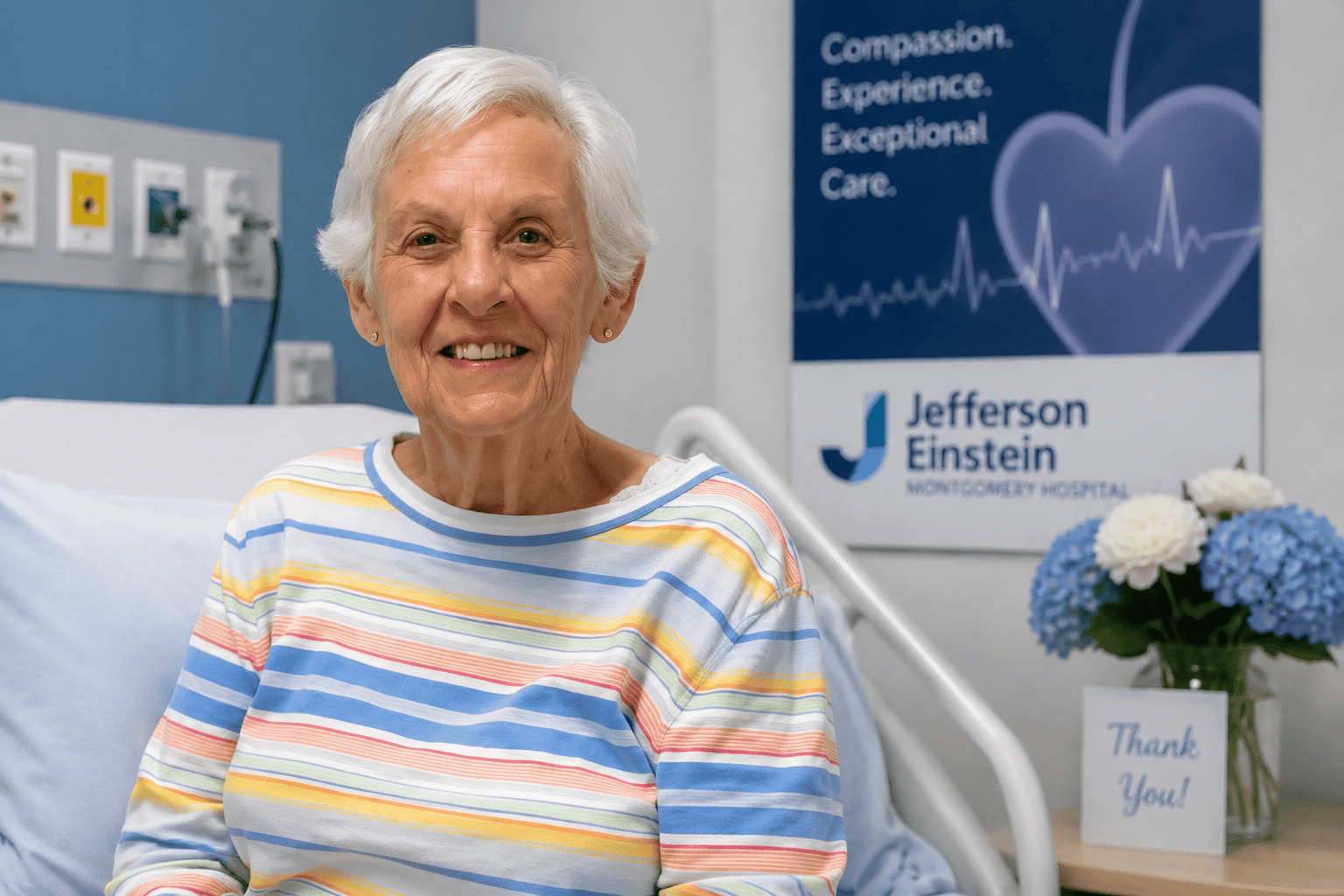 82-year-old patient shares her experience recovering from triple valve open heart surgery